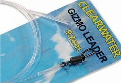Carp´R´Us Clearwater Gizmo Swivel Leader 50 lb 92 cm 2 ks