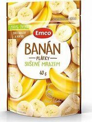 Emco Mrazom sušený banán 40 g