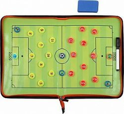 Merco Futbal 58 magnetická trénerská tabuľa, so zipsom