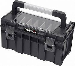 Yato - Box na náradie plastový s organizérom, 450 × 260 × 240 mm